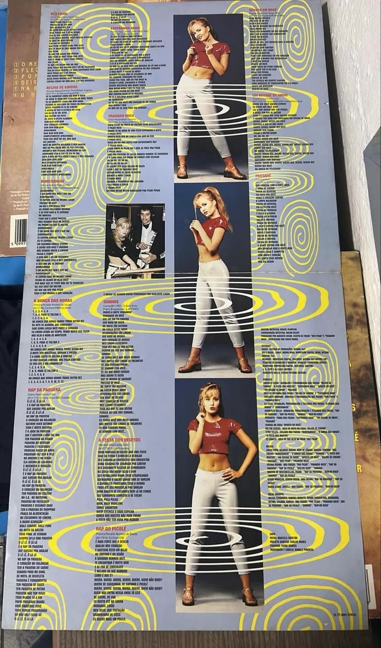 Lp Angélica - 1995 - Vou Ficar  - Foto 4