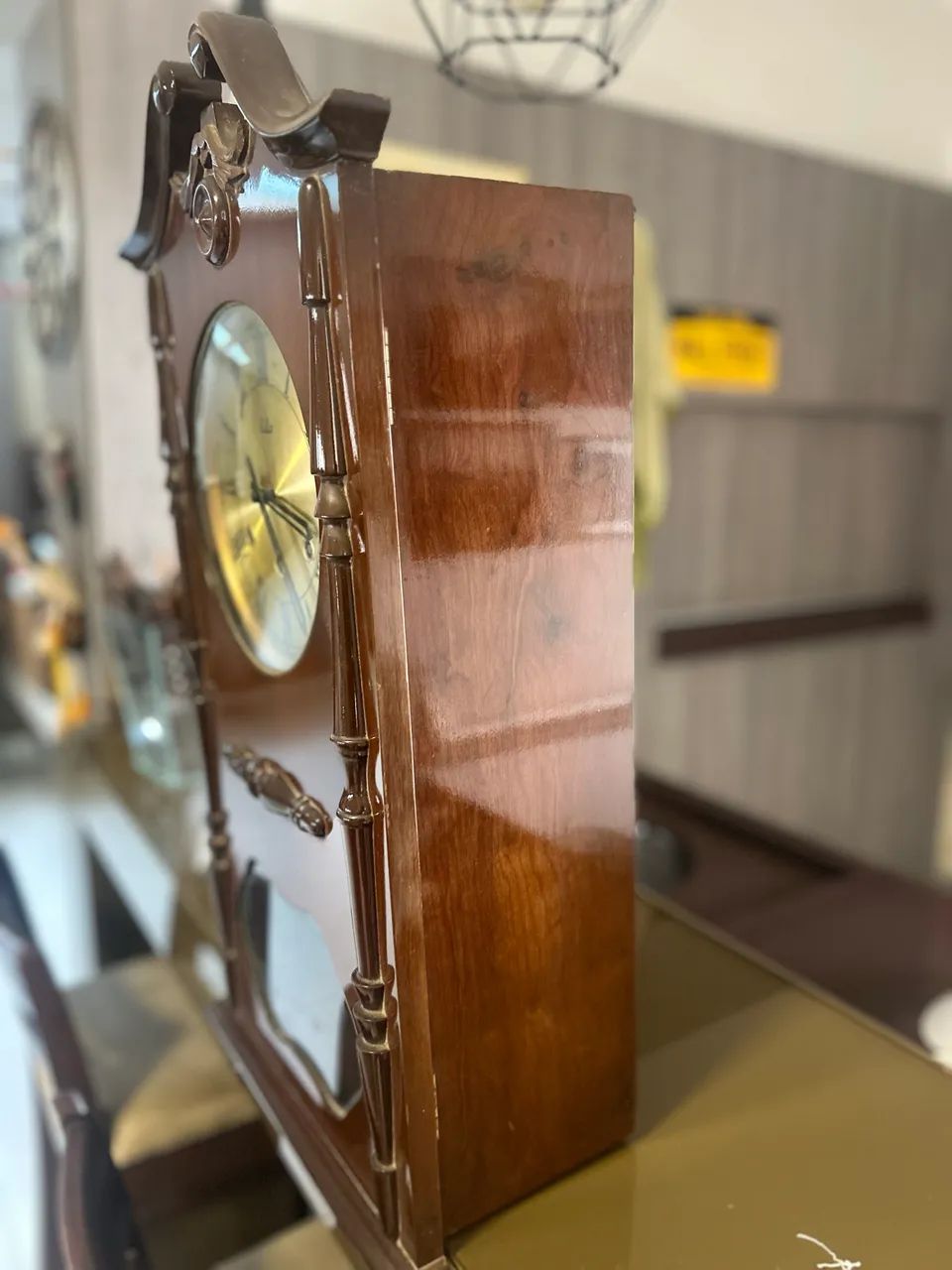 Relógio antigo carrilhão de parede - Foto 2