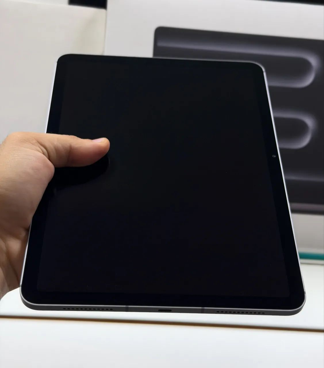 Ipad air m2 11 polegadas 128gb wifi + cellular ( 5g ) bateria 98% LOJA FÍSICA ( celular )  - Foto 3