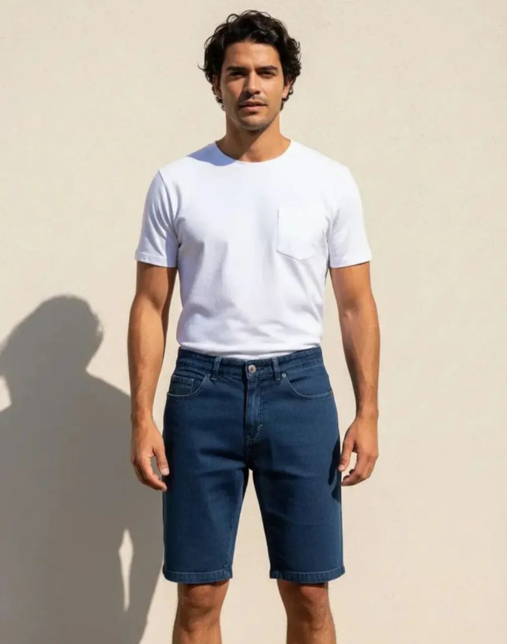 Bermuda Masculina Marfinno Regular Fit 42