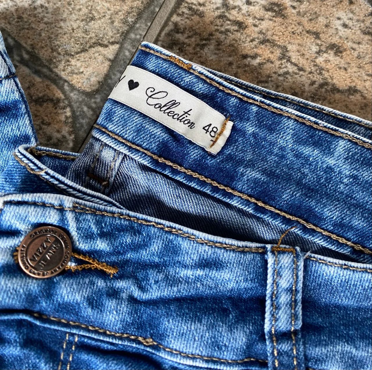 Calça Jeans Feminina Collection - Tam. 48 - Foto 4