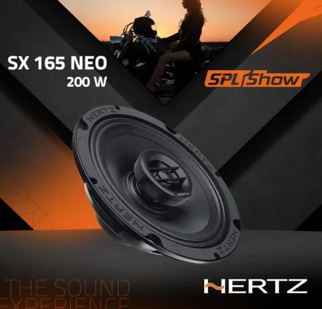 Auto Falantes para Harley Davidson SX 165 NEO 200W SPL Show - Marinizado a prova dagua