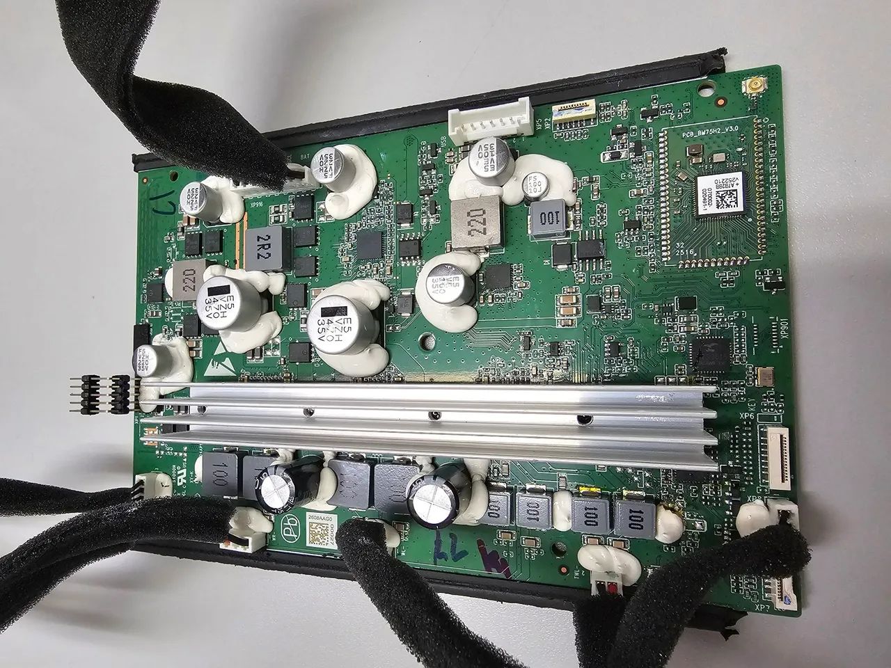 Placa Boombox 4 com Defeito