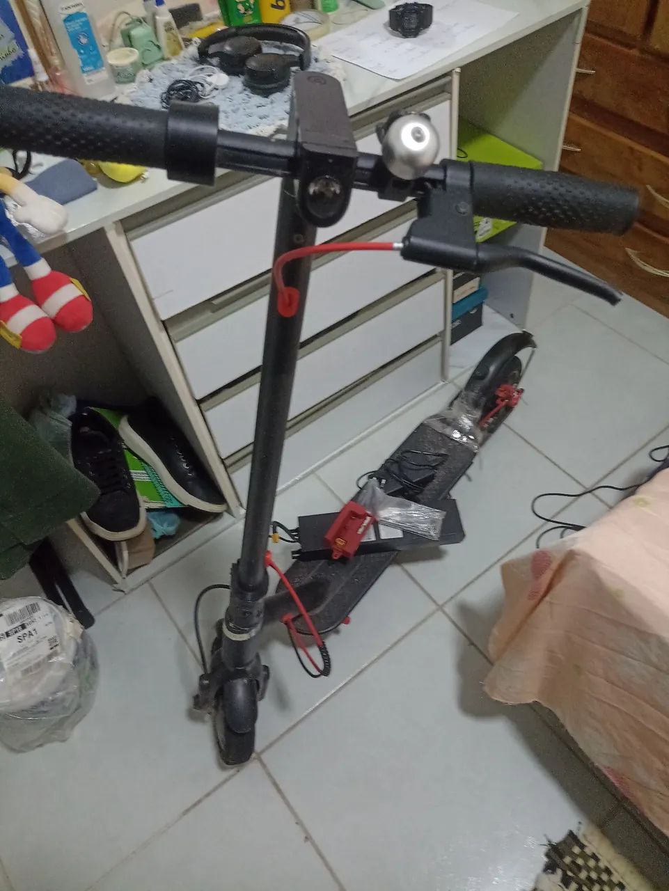 BATERIA, CARCAÇA E PLACA CONTROLADORA PATINETE ELÉTRICO