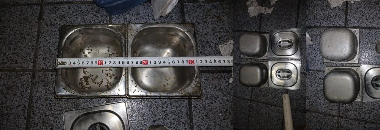 Cubas de Inox para Buffet e Cozinha Industrial (Lote)