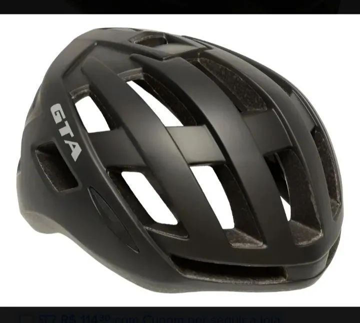 Capacete com Led na parte de trás  - Foto 2