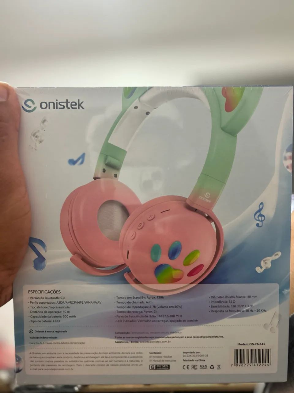 Fone de ouvido infantil  - Foto 5