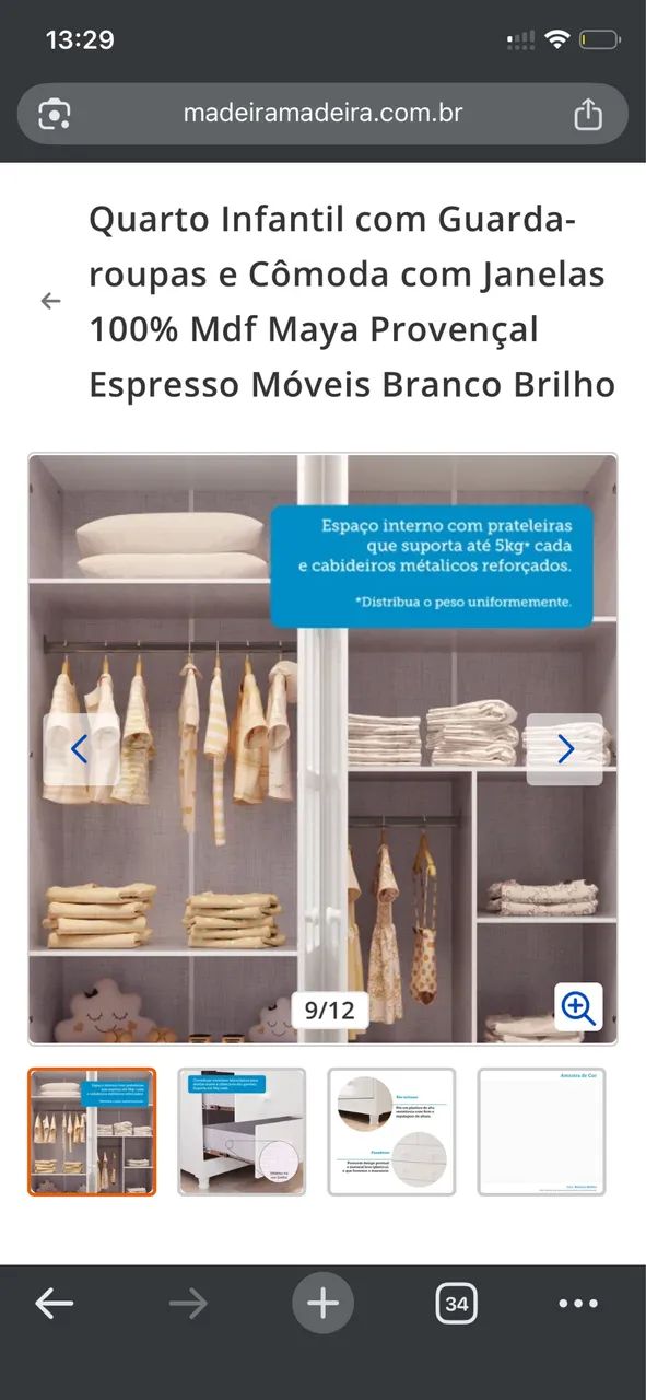 Cômoda infantil  - Foto 2