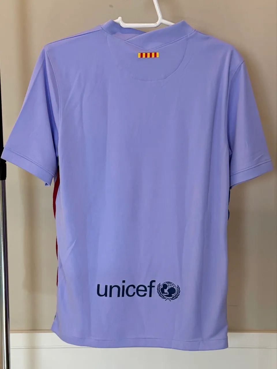Camisa Nike Barcelona Away 21/22 M - Foto 3