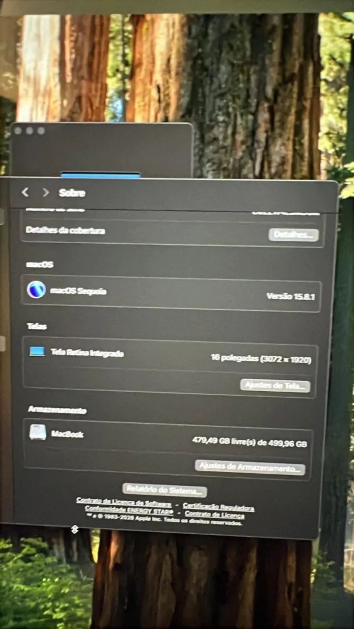 MacBook Pro 2019 i7 16gb 16 polegadas - Foto 3