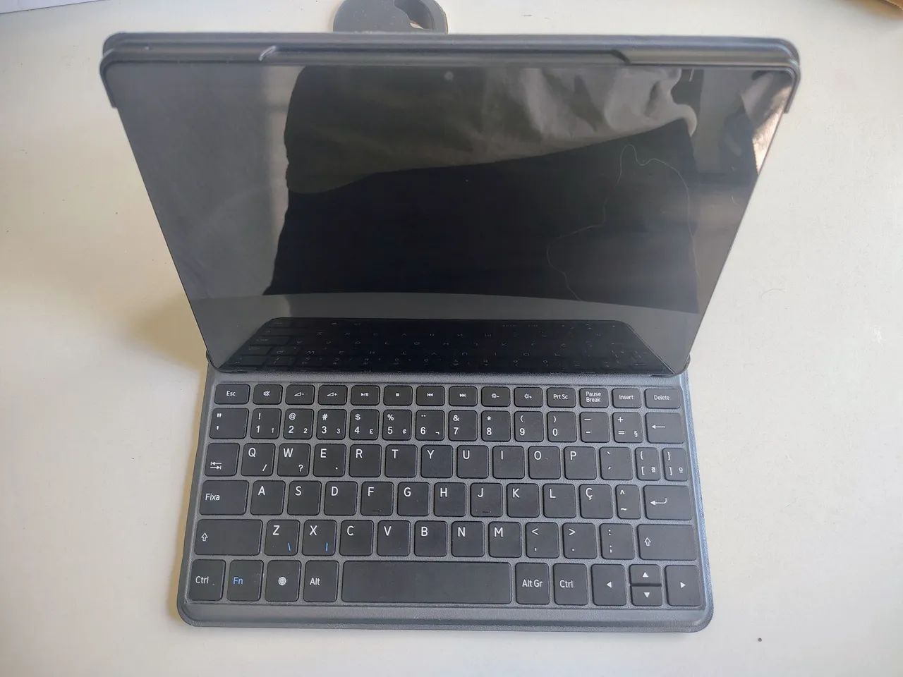 Tablet Vision tab 10 com teclado embutido na capa original - Foto 2