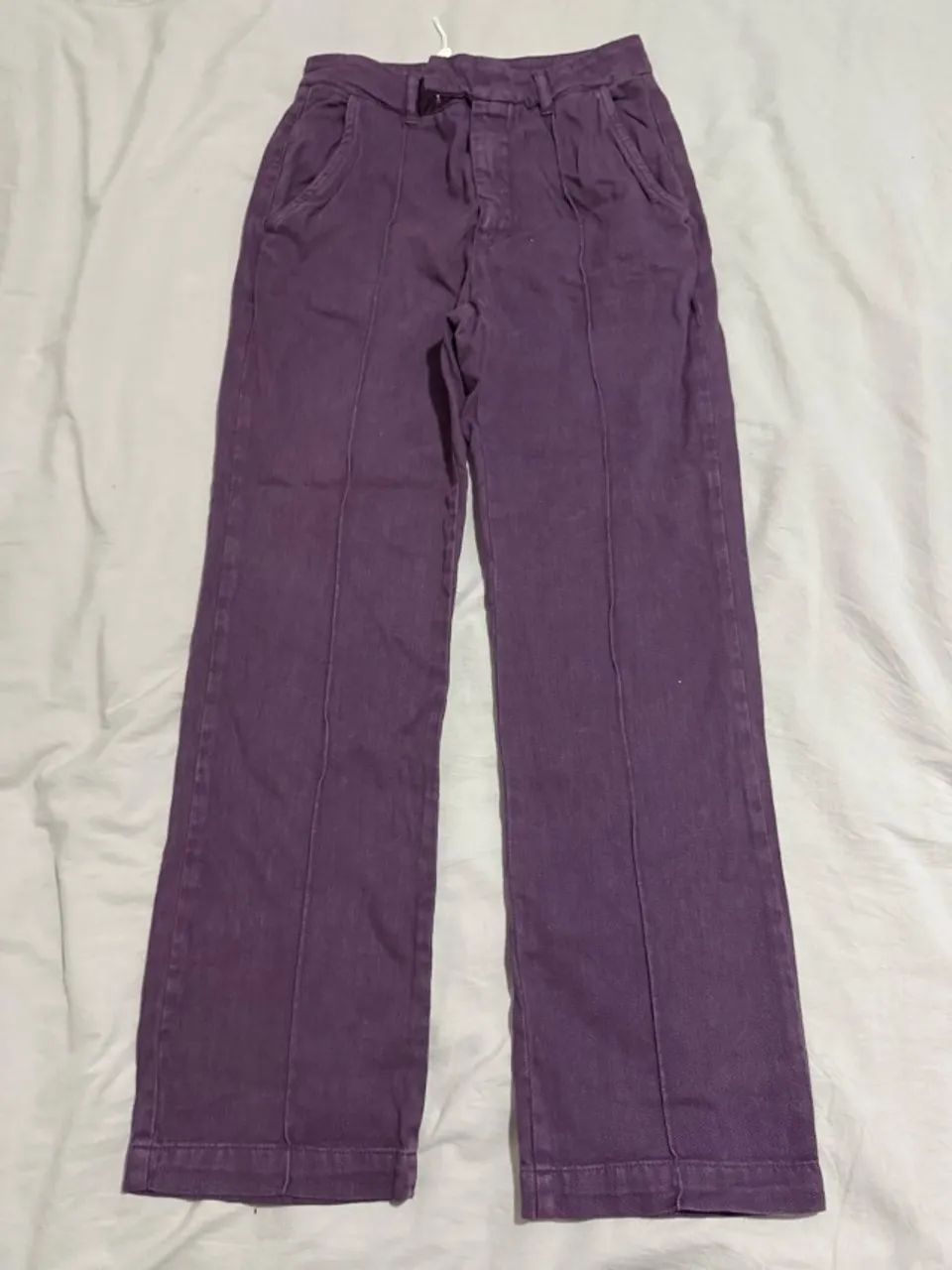 Calça roxa "Maria Filó"