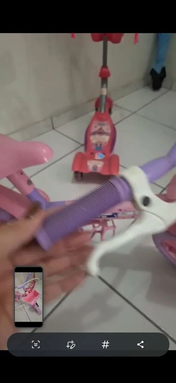 Bicicleta rosa - Foto 2