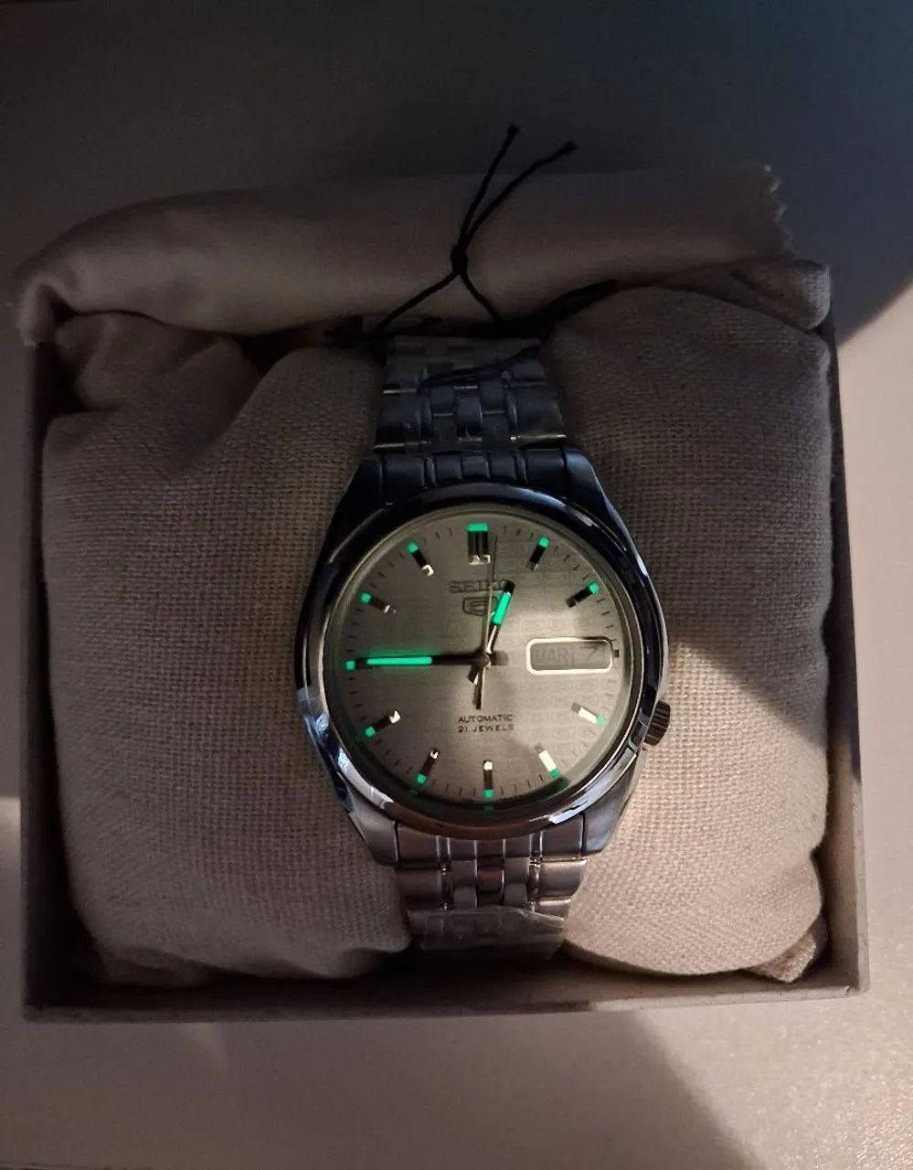 Relogio Seiko 5 SNK355 automático - Foto 3