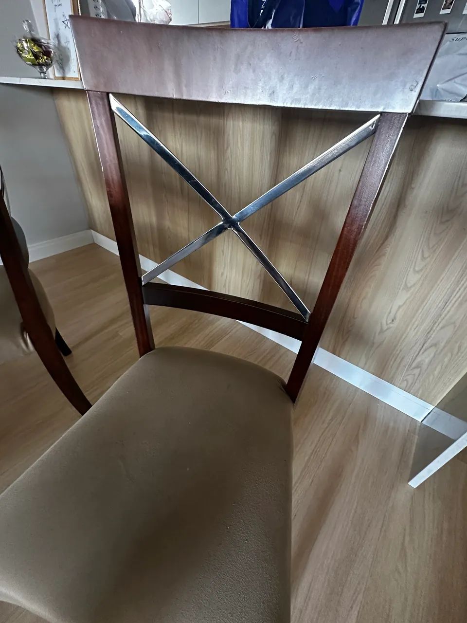 Mesa de jantar  Líder com Tampo de Vidro - Foto 5