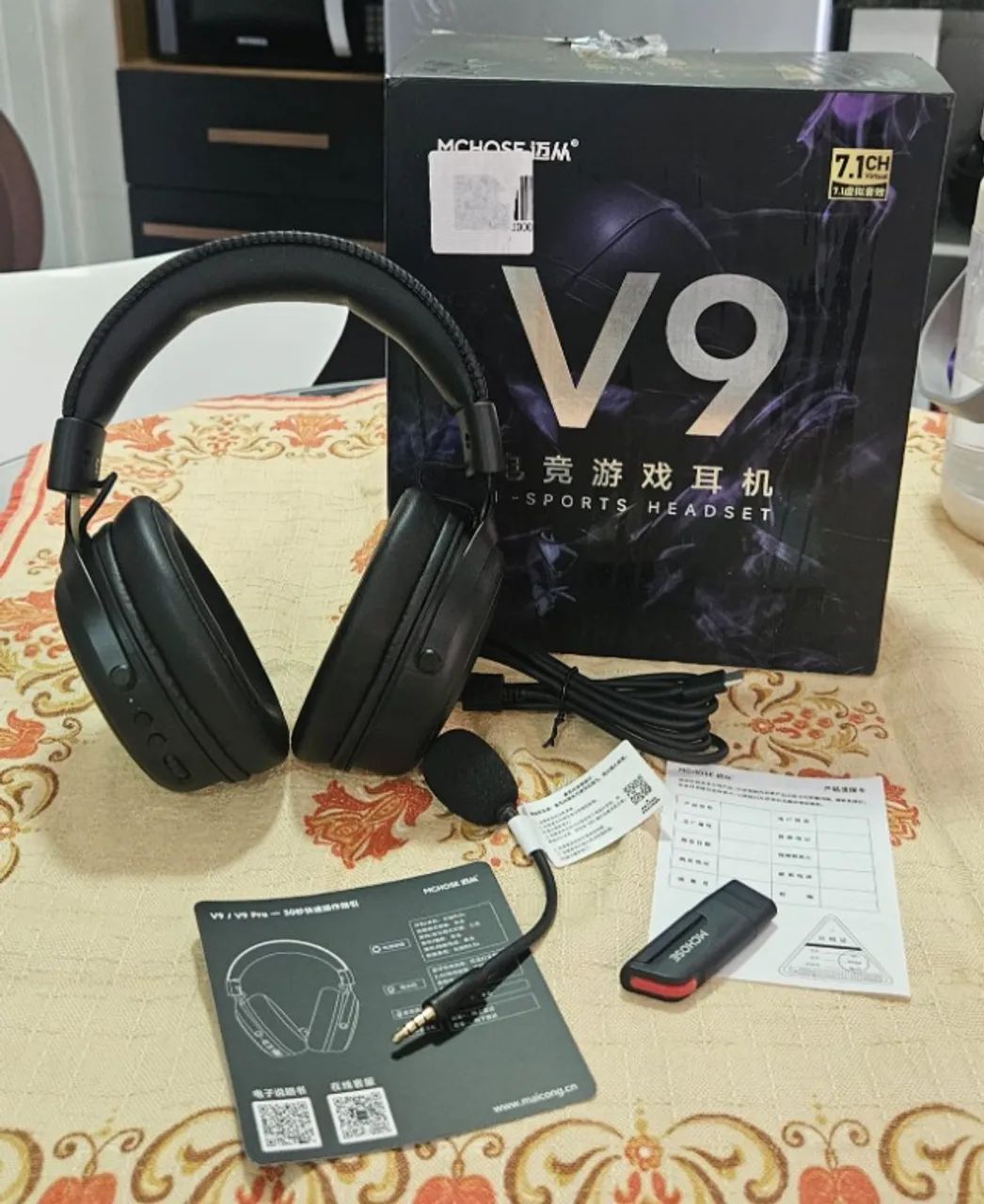 Headset V9 Pro E-Sports - Foto 3