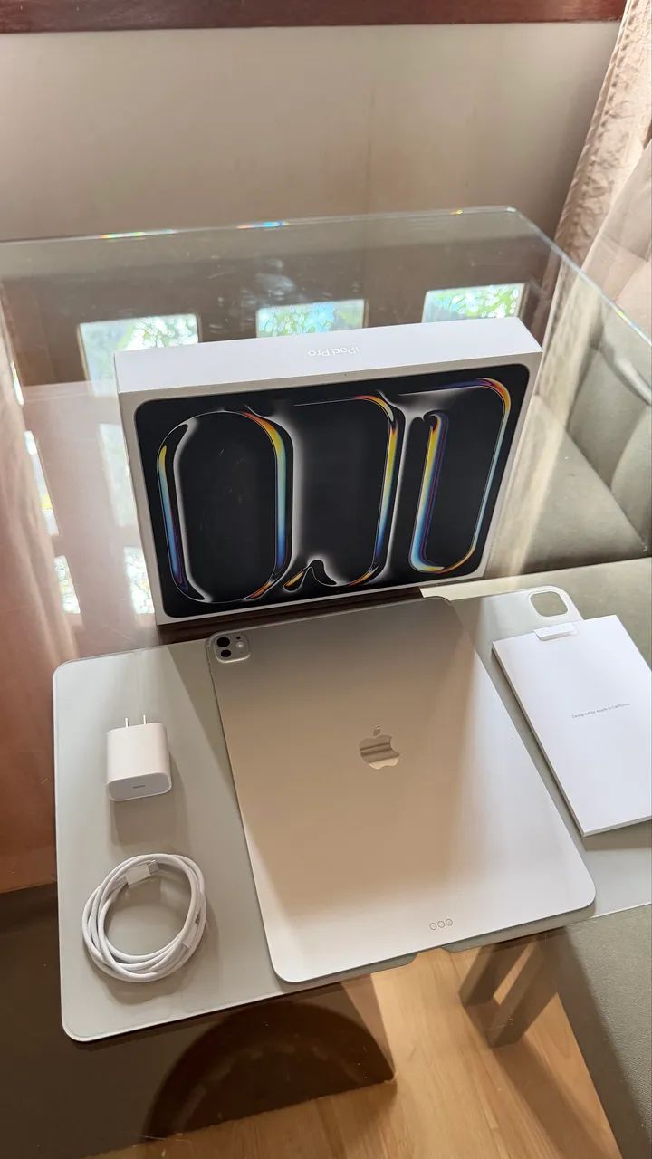 Apple iPad Pro M5 256GB lançamento 2026 - Prata  - Foto 4