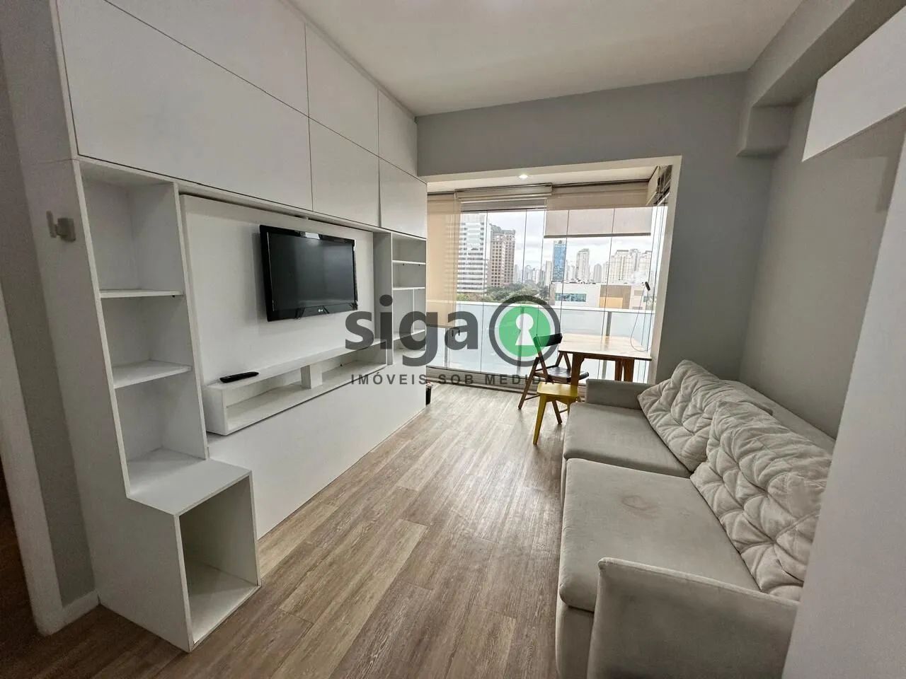 ADD Nova Berrini mobiliado 1 dorm excelente localização - Foto 4