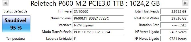 SSD NVME M2 1TB RELETECH  - Foto 2