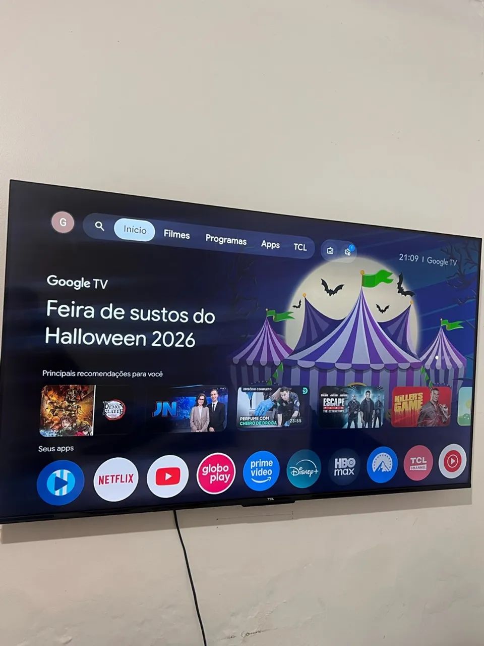Smart TV 55 Polegadas 4k 