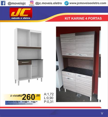 Kit karine 4 portas