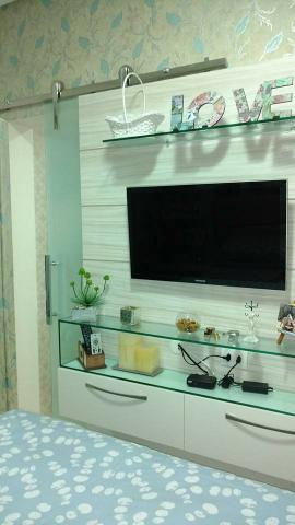 Vendo apt padrão, 2 qtos, sendo uma suíte, cozinha americana, projetado - Foto 7