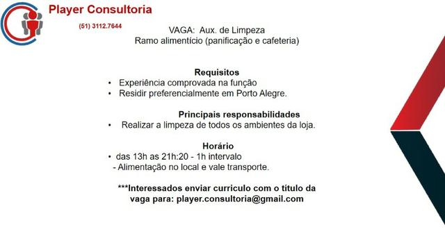 Vagas de emprego