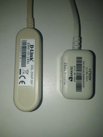 Filtro de Linha Simples para Telefone e Internet - Foto 4