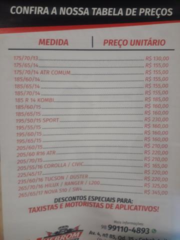 Pneu , quer qualidade ? preço justo ? passa na hebrom! - Foto 3