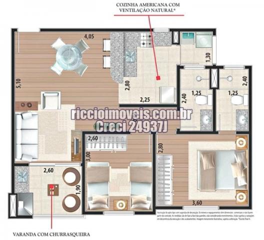 Apartamento residencial à venda, parque industrial, são josé dos campos - . - Foto 14
