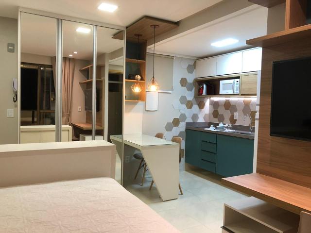Alugo Studio Desing Vista Mar / Decorado e Mobiliado Av Holandeses