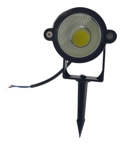 Luminária Espeto Jardim Lâmpada Led 7w (Branco Quente) - Foto 3