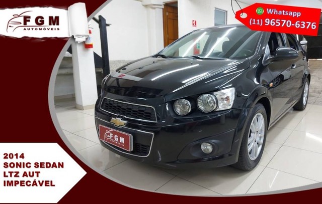 CHEVROLET SONIC 1.6 LTZ SEDAN 16V FLEX 4P AUTOMÁTICO 2014