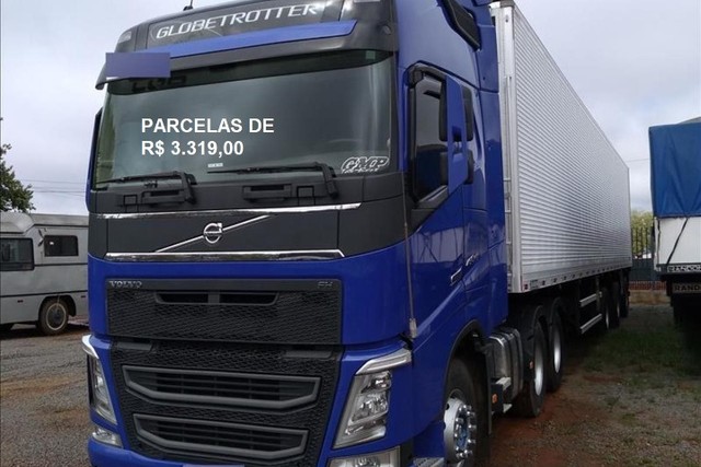 VOLVO FH 460 COM CARRETA CÂMARA FRIA, EQUIPAMENTO REFRIGERADO E CONTRATO DE SERVIÇO JATAÍ 