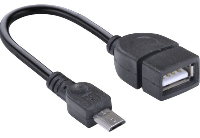 Adaptador Usb Fêmea para Micro Usb Função Otg V8 - 49