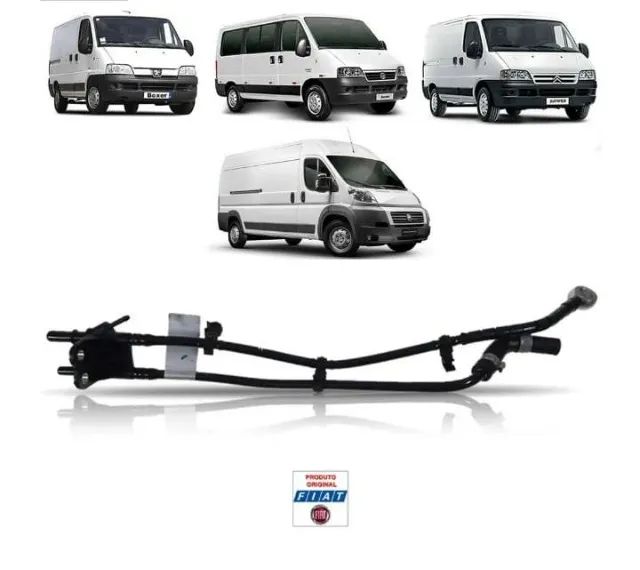cano de alimentação bomba alta - fiat ducato 2.3 2010 a 2021, citroen jumper peugeot boxer