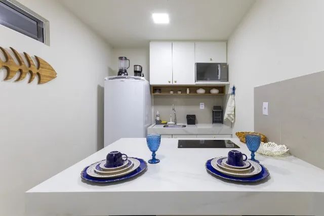 Lindo Flat completo na praia de Cabo Branco - Foto 10