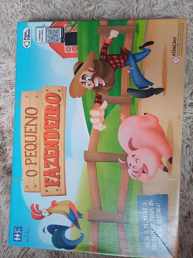 Jogo de Tabuleiro - O Pequeno Fazendeiro - Pais e Filhos