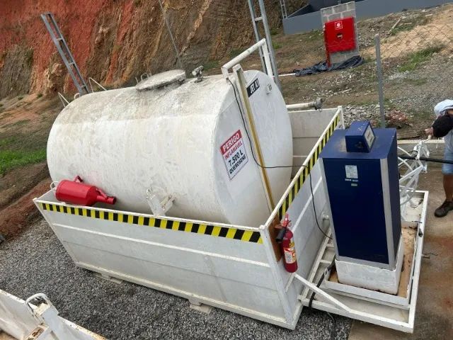 Tanque 6m3 em Aço-carbono Horizontal com Bomba e acessórios - Foto 5