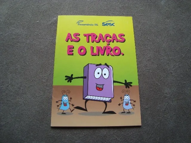As Traças E O Livro - Livinho Infantil
