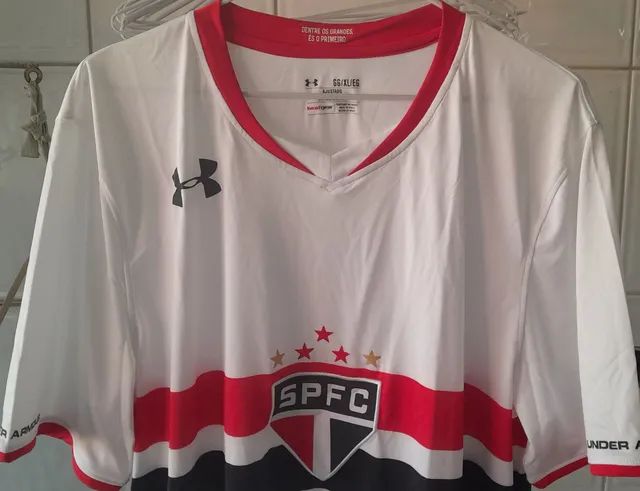 CAMISA SAO PAULO UNDER ARMOUR 2015 BRANCA NOVA FRETE GRATIS - Foto 2