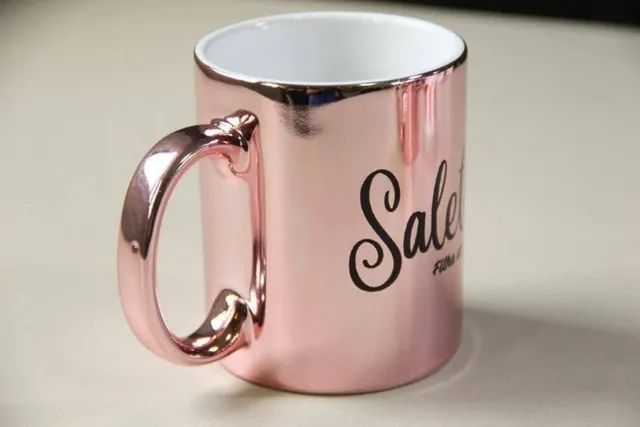 caneca cromada personalizada - Foto 4