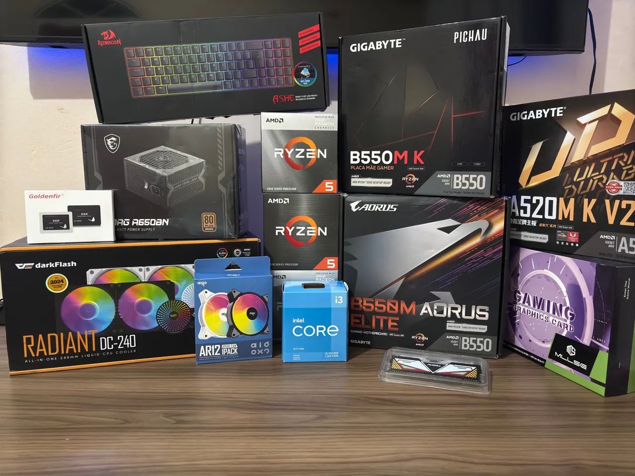 COMPUTADORES GAMERS ( NOVOS ) MONTAGENS E LIMPEZAS