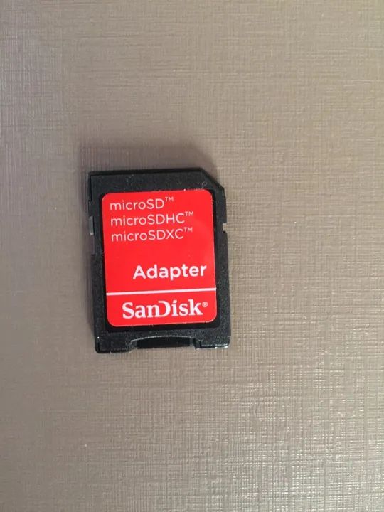 Adaptador de Cartão Micro Sd para SD San Disk