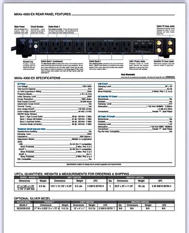 Condicionador de Energia Panamax M4300ex  - Foto 4