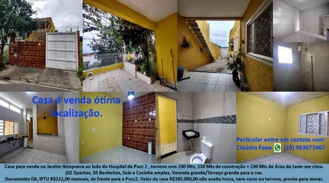 Captação de Casa a venda na Rua Kathelyn de Oliveira Ferreira, Jardim Ibirapuera, Campinas, SP