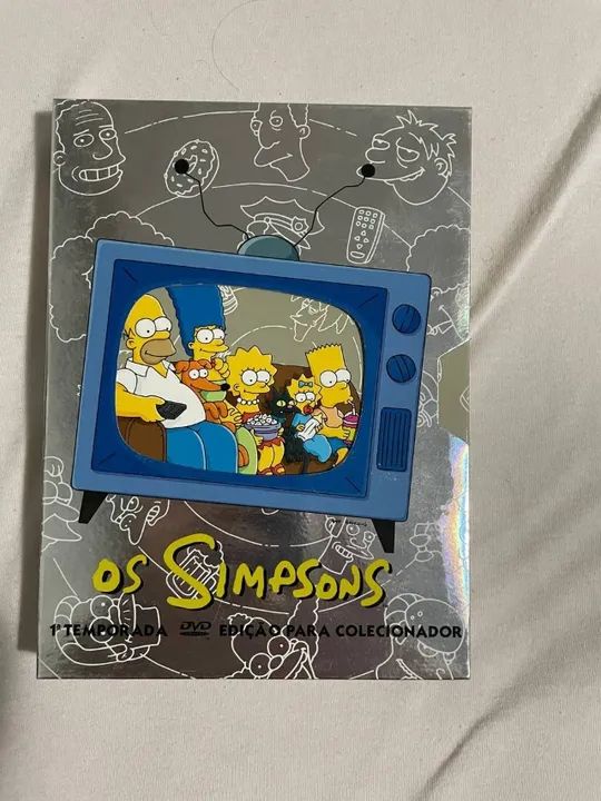 Coleção de DVDs Os Simpsons - Temporada 1 a 7
