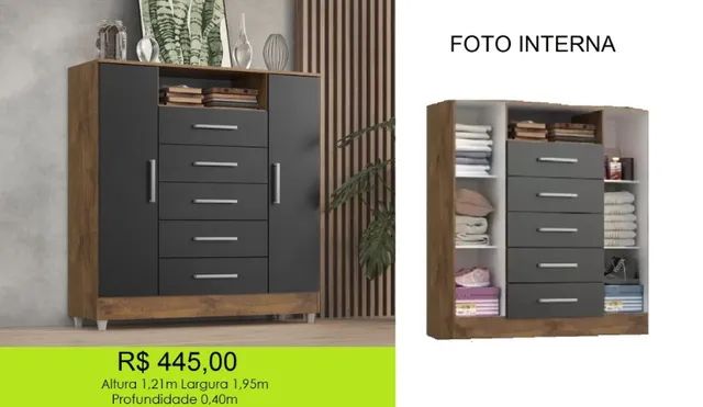 Cômoda com sapateira  - Foto 3