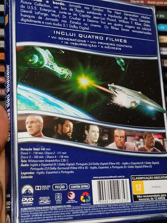 Jornada nas Estrelas - The Next Generation - DVD - Foto 2