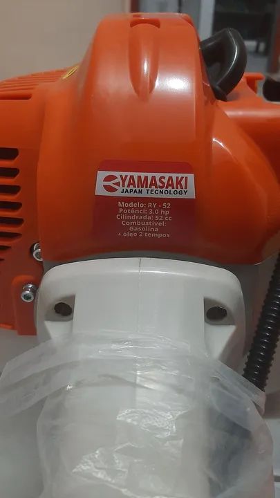 ROÇADEIRA A GASOLINA 52CC PROFISSIONAL (NOVA NA CAIXA) SEM USO! ENTREGO! PASSO CARTÃO! - Foto 4